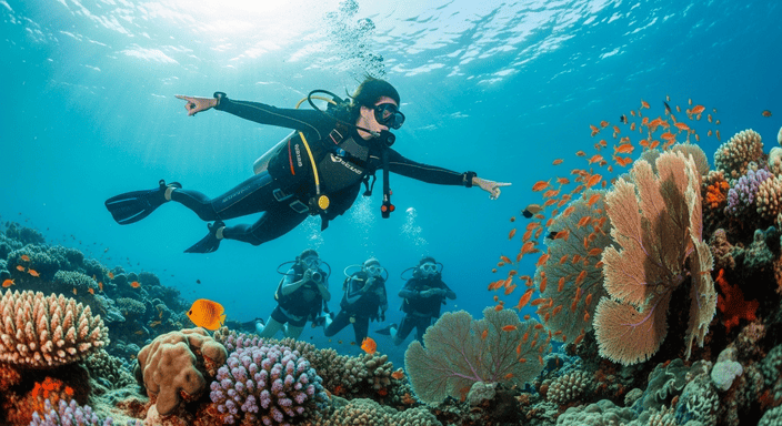 How PADI Professional Courses Build Leadership Underwater